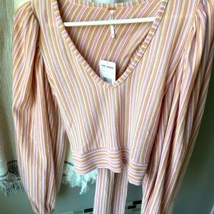 NWT free people crop